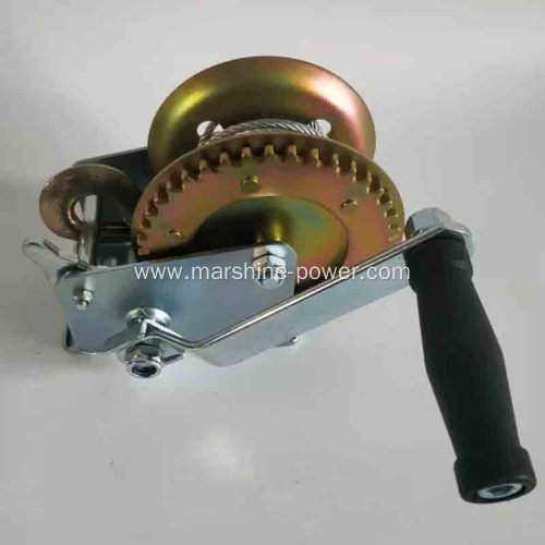 Wire Rope Manual Winch Small Boat Trailer